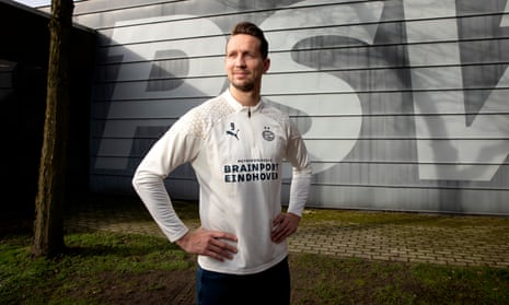 Luuk de Jong, pictured at PSV’s De Herdgang training centre