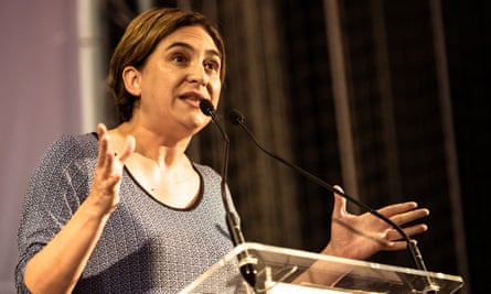 Ada Colau, Barcelona mayor and former housing activist.