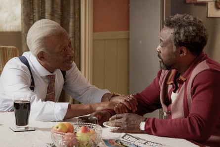 Lennie James and Ariyon Bakare in Mr Loverman.