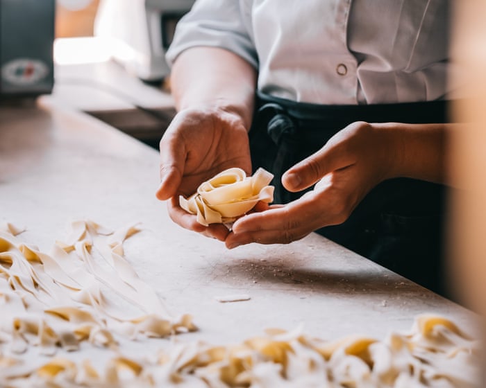 ‘Pasta windows’: a charming Italian restaurant tradition – or the sign of a terrible tourist trap?