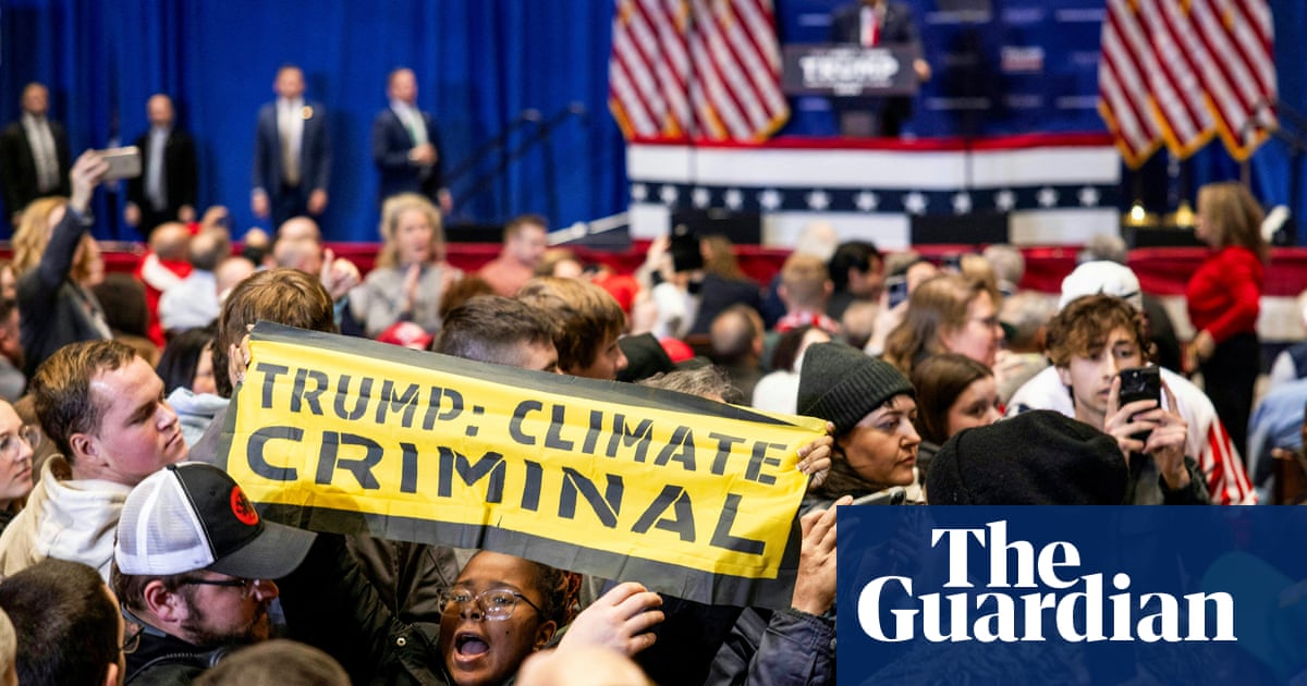 Climate crisis ignored by Republicans as Trump vows to ‘drill, baby, drill’