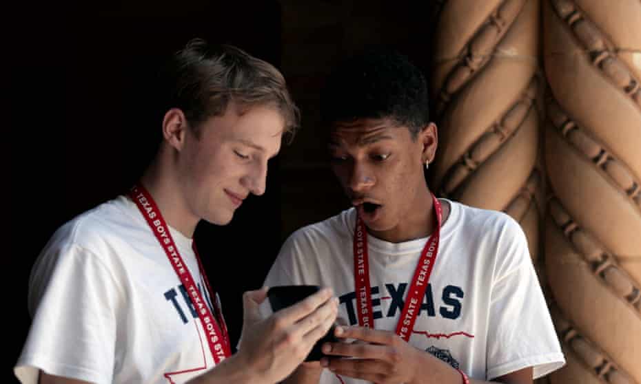 Texan schoolboys take part in an annual mock government election in the ‘funny, fascinating’ documentary Boys State