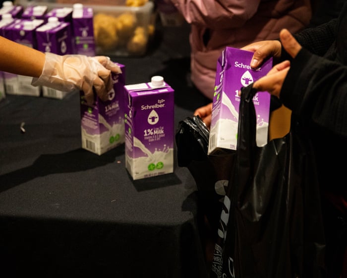 Bread, diapers and hope: how Trinity church feeds New York’s hungry