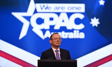 Tony Abbott, a member of Advance’s advisory board, said defeating the referendum should be the ‘main focus’ of CPAC attendees.