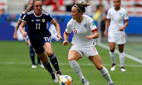 England’s Lucy Bronze: We’ll go far if we can repeat Scotland first half