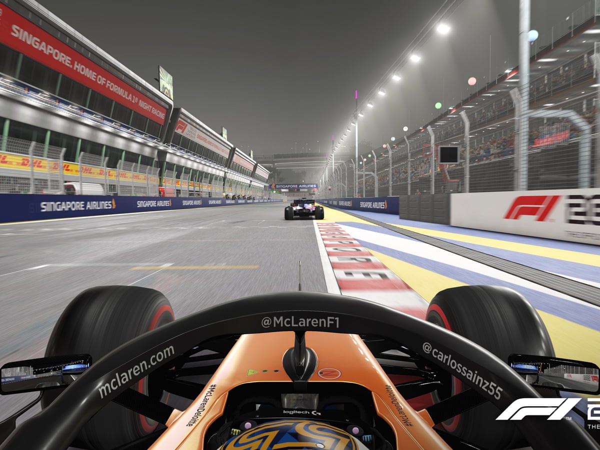 F1 Drivers Prepare For Face Off In Virtual Races Following Postponements Sport The Guardian