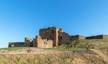 Tynemouth Castle: a tube journey from Newcastle.