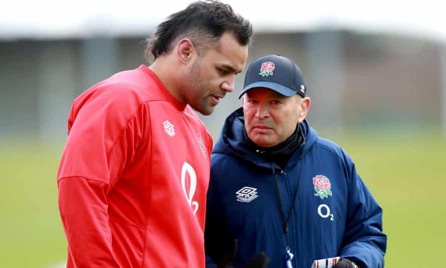 Eddie Jones and Billy Vunipola