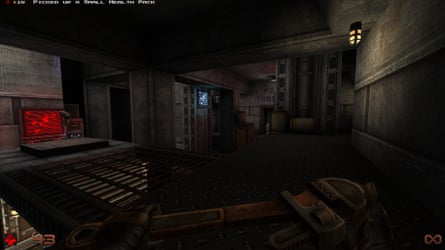 ‘Doubts would lead to slower progress’ … Mazu’s Quake Brutalist level.