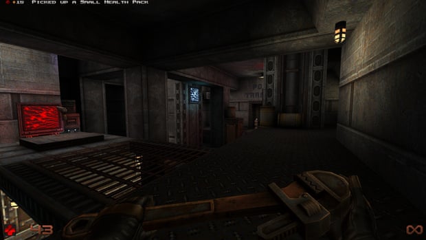 ‘Doubts would lead to slower progress’ … Mazu’s Quake Brutalist level.