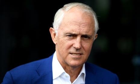 Former prime minister Malcolm Turnbull after delivering an address at the NSW Smart Energy Summit in which he mocked Coalition members pushing for coal-fired power stations. 