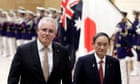 Australia and Japan agree in principle to defence pact that will increase military ties