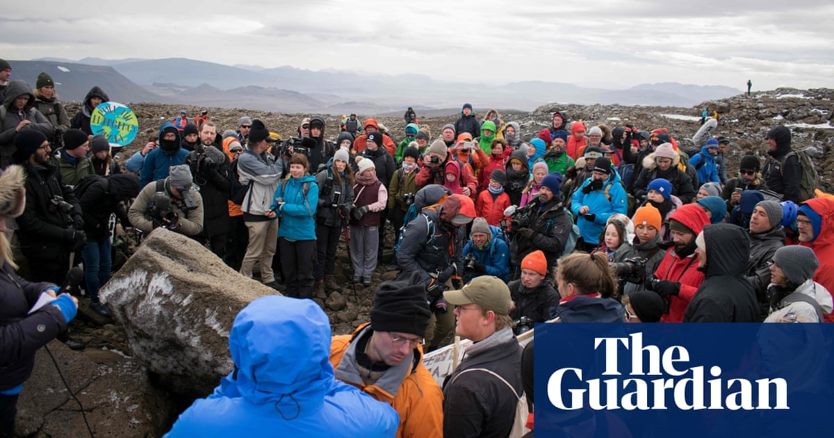 Iceland holds funeral for first glacier lost to climate change