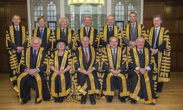 The UK’s supreme court judges