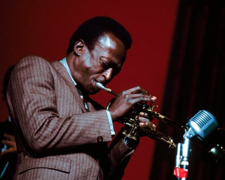 Miles Davis on stage at Hammersmith Odeon, London, 1967.