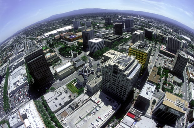 The city of San Jose grew outward, to become the most populous in the Bay Area.