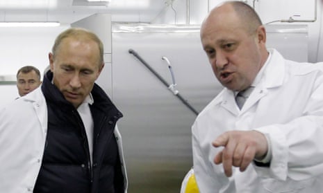 Yevgeny Prigozhin και Vladimir Putin