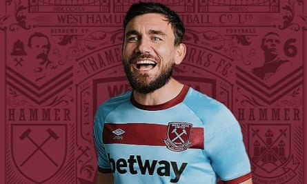 West Ham away kit for season 2020-21