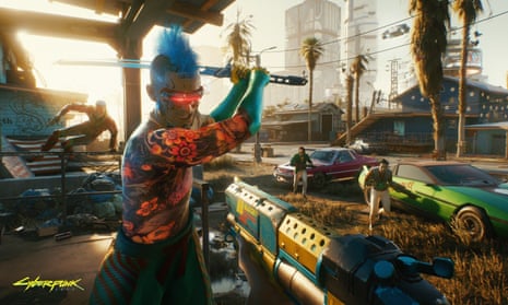 Cyberpunk 2077: Sony pulls from PlayStation after complaints | Games | The Guardian