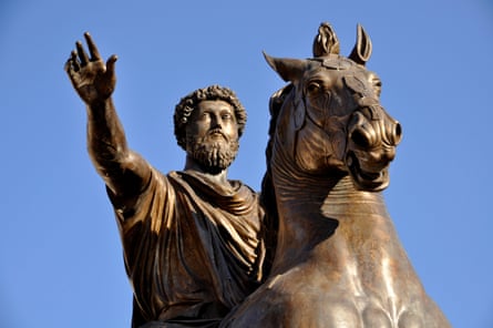 Marcus Aurelius on horse statue