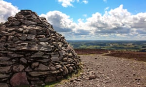 The view from a bronze age cairn on Dunkery Beacon.