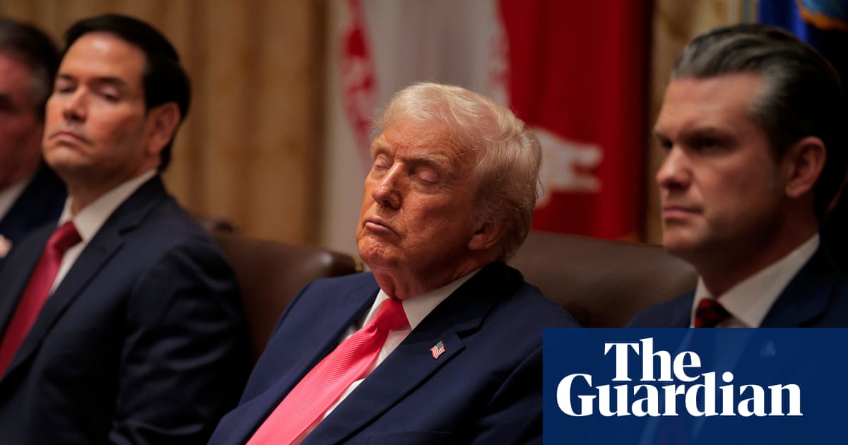 Trump news at a glance: president denies falling asleep in public meetings as he defends ‘perfect’ health