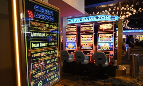 Gaming room in a club
