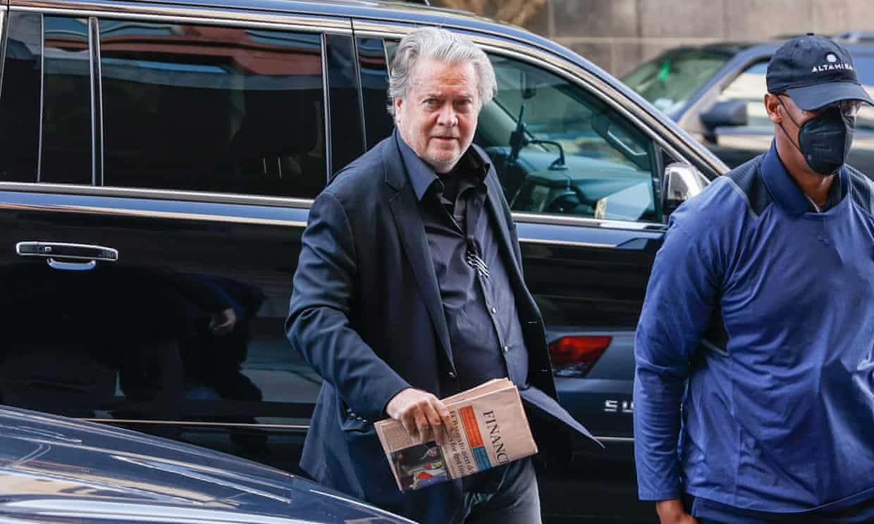 Steve Bannon convicted of contempt of Congress for defying Capitol attack subpoena (theguardian.com)