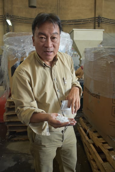 Steve Wong links your recycling with international purchasers.