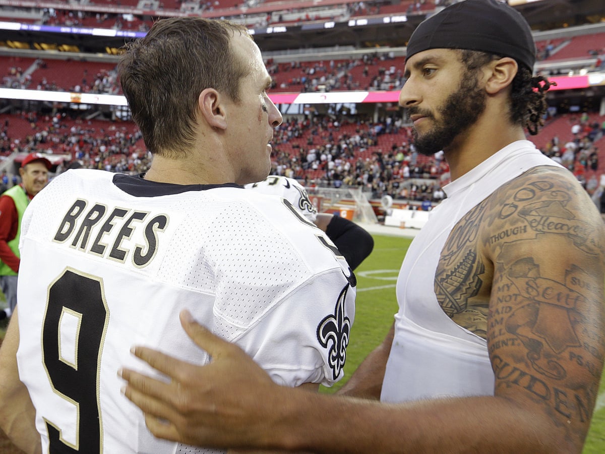 Brees Sorry After Lebron James Leads Backlash To Qb S Criticism Of Anthem Protests Sport The Guardian