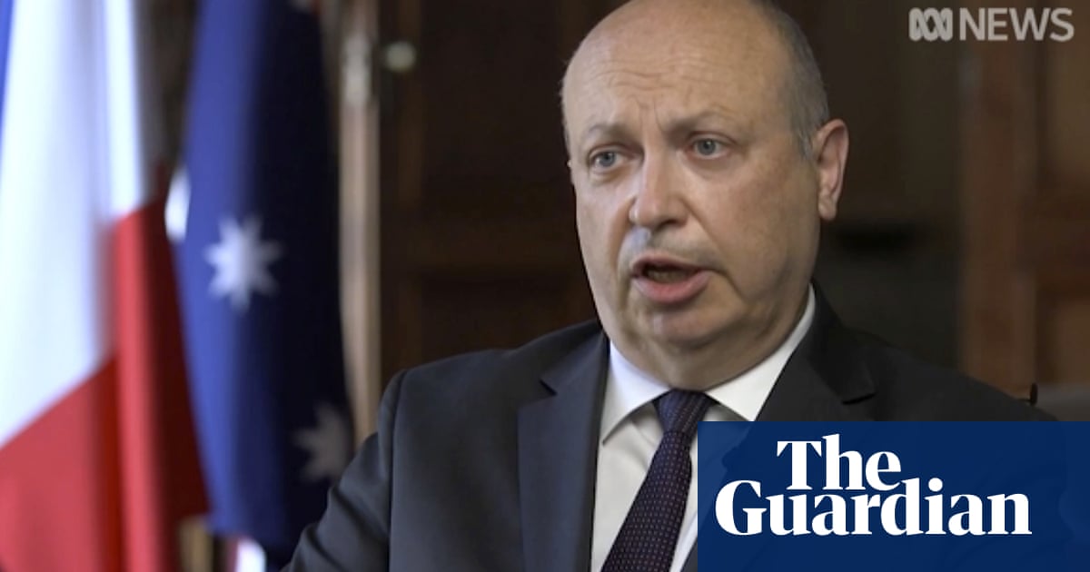 We found out from the press, says French ambassador on scrapped submarine contract – video