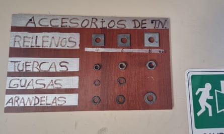 Tools of the linewomen’s trade.