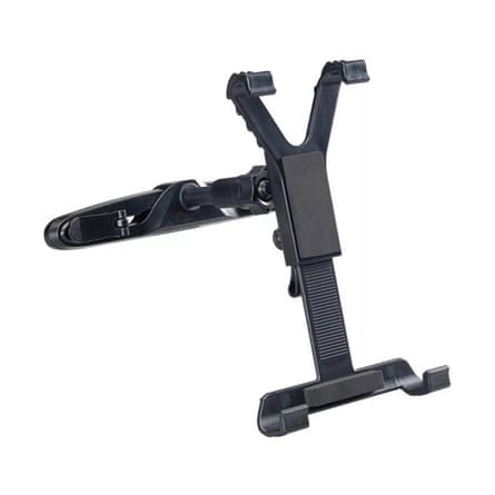 Halfords tablet headrest mount in black