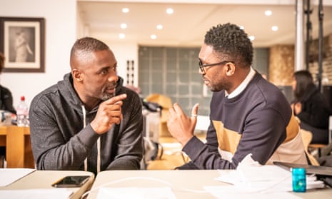 ‘Let’s do this’ … Idris Elba and Kwame Kwei-Armah.