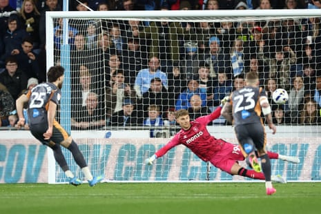 Ben Brereton Díaz sends Coventry keeper Carl Rushworth the wrong way to put Derby back on level terms for the second time.