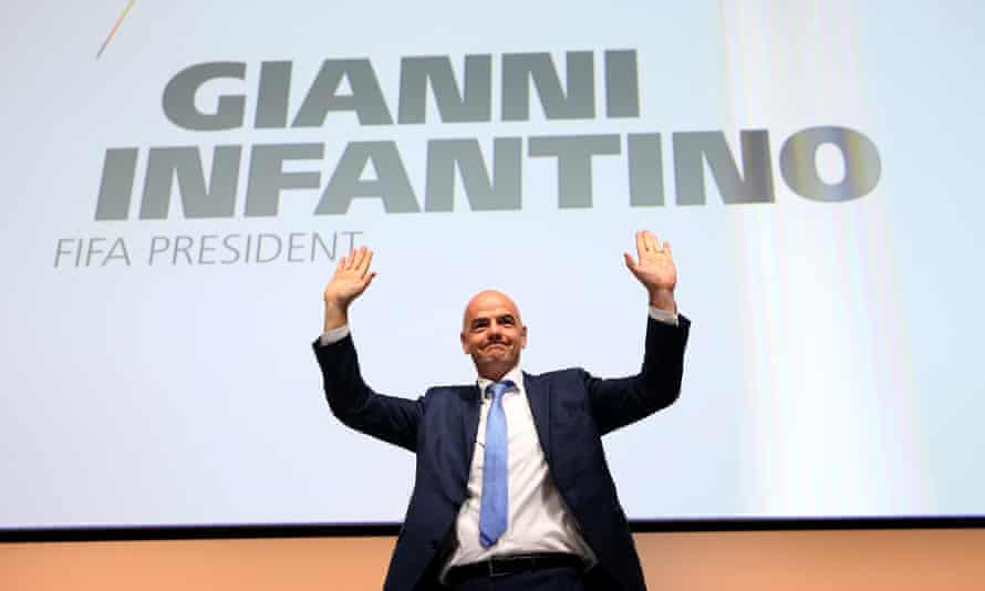 Gianni Infantino, the new FIFA President.
