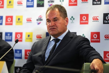 Australian head coach Dave Rennie.
