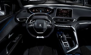 Inside story: the interior features twin screens, the excellent i-Cockpit and actual, real buttons