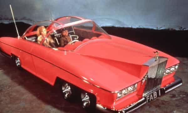 Lady Penelope and chauffeur Parker in Thunderbirds