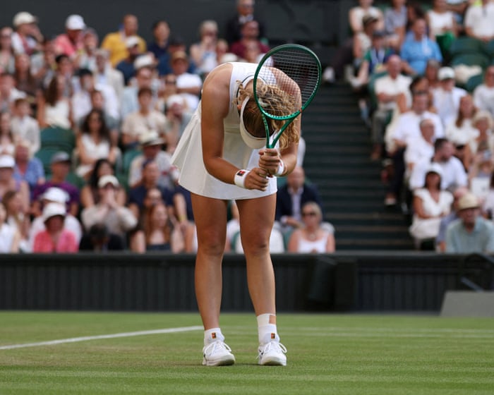 Mirra Andreeva’s Wimbledon hopes dashed by resurgent Krejcikova