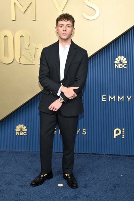 78th Emmy Awards - ArrivalsGerran Howell at the 78th Emmy Awards held at Peacock Theater on September 14, 2026 in Los Angeles, California. (Photo by Michael Buckner/Variety via Getty Images)