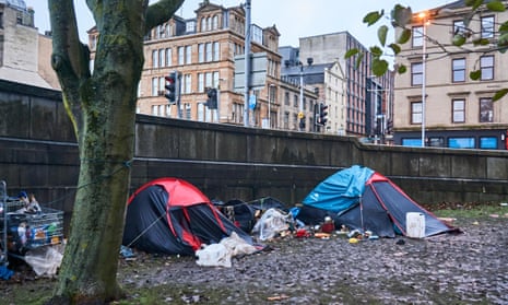 Tents in Glasgow