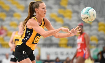 Cara Koenen, international australien et star de Sunshine Coast Lightning, en action lors de la Team Girls Cup.
