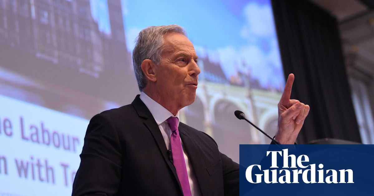 Tony Blair: only a complete renewal of Labour will do