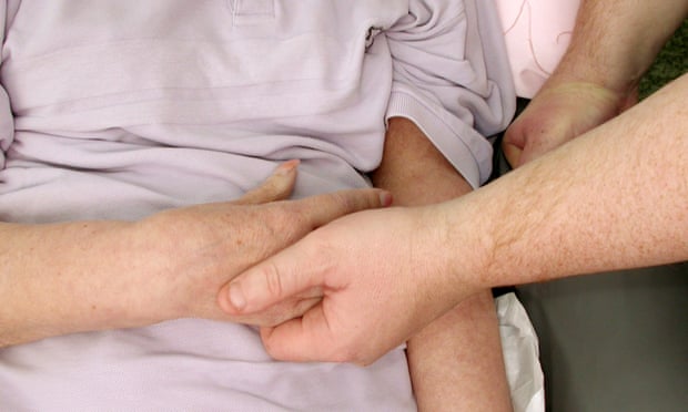 A carer with an MS patient