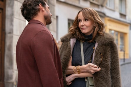 Sylvie (Philippine Leroy-Beaulieu) with Laurent (Arnaud Binard).
