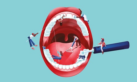 Oral health illustration