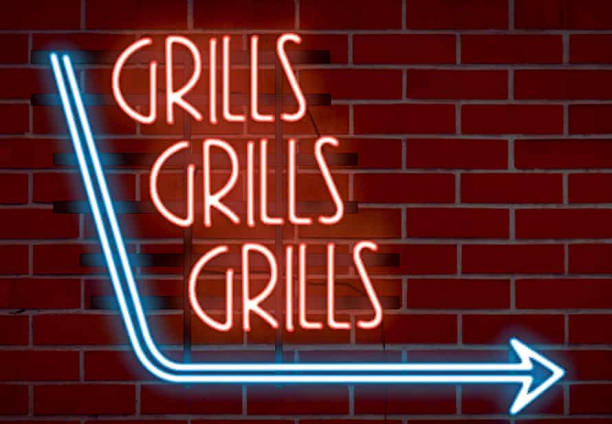 Grills grills grills illustration