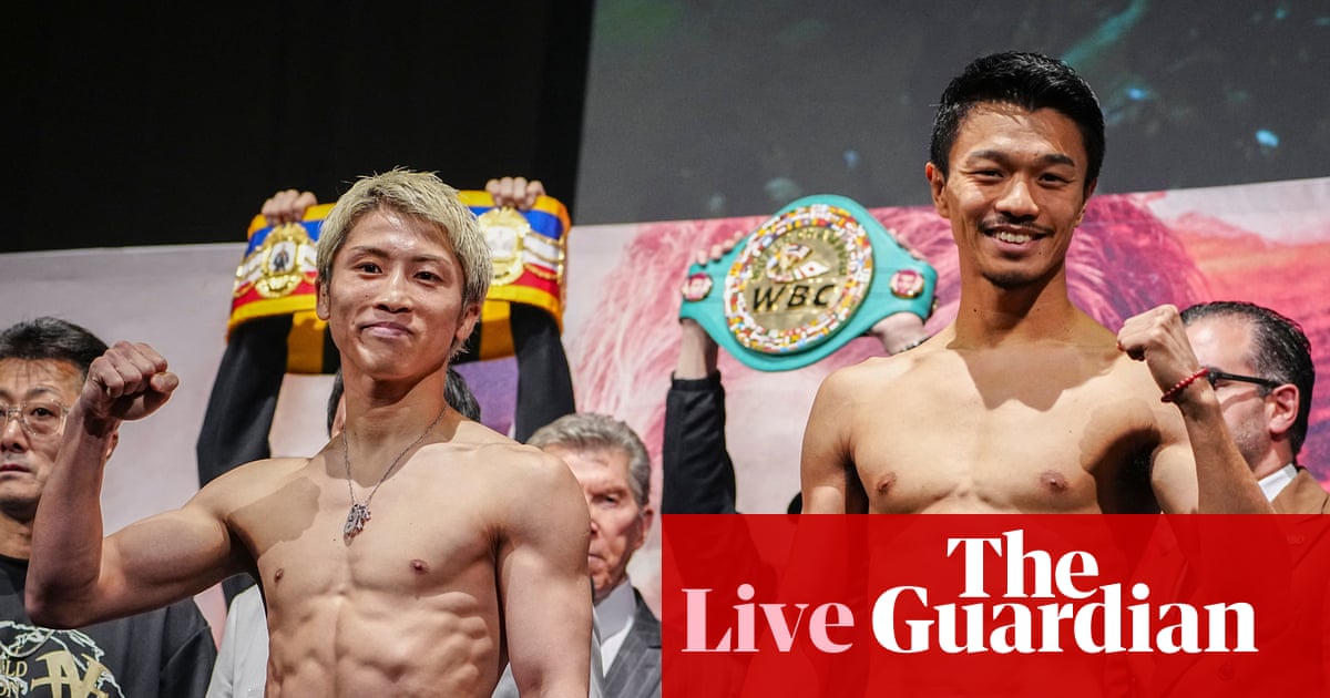 Naoya Inoue v Junto Nakatani: undisputed super-bantamweight championship live updates