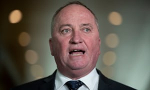Acting prime minister Barnaby Joyce.